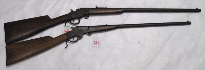 LOT OF TWO SINGLE SHOT 22 CALIBER