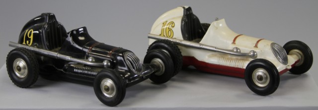 LOT OF TWO THIMBLE DRUM RACERS Both
