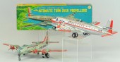 LOT OF TWO TIN AIRPLANES Both