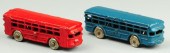 LOT OF TWO TWIN COACH BUSES A.