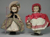 Lot of two vintage Madame Alex