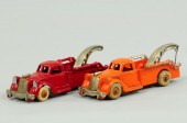 LOT OF TWO WRECK TRUCKS Hubley