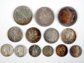 LOT OF US SILVER COINS, MORGAN