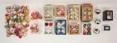 LOT OF VINTAGE CHRISTMAS ORNAM