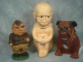 Lot of vintage Coin Banks, Mac