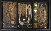 LOT OF VINTAGE GOLD TONE COSTU