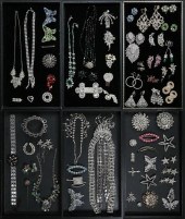 LOT OF VINTAGE RHINESTONE COST