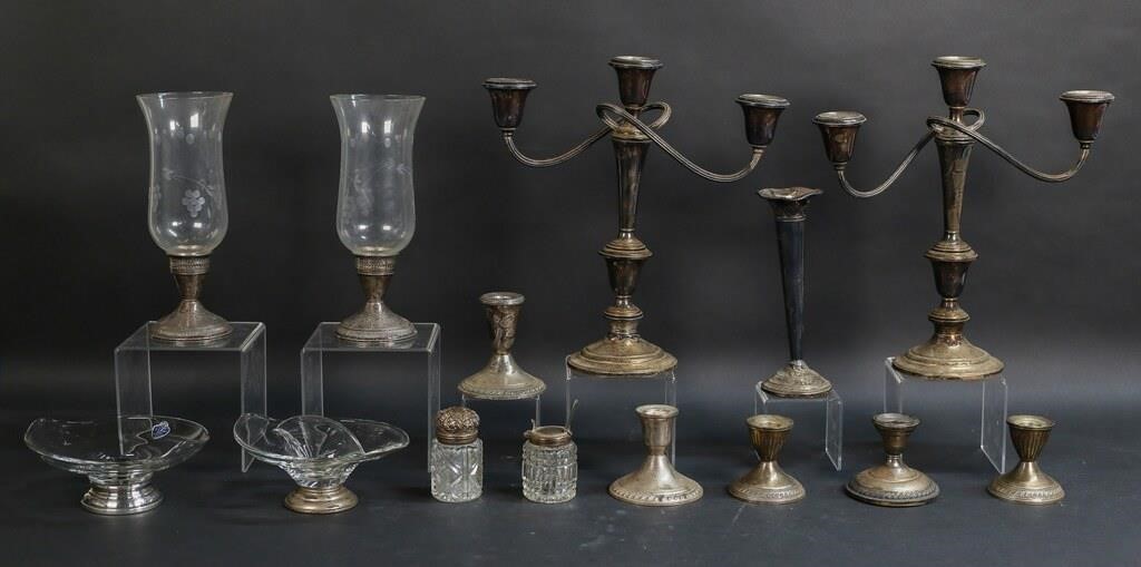 LOT OF WEIGHTED STERLING AND