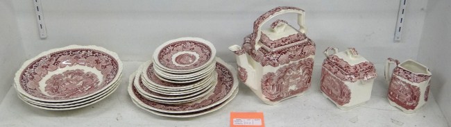 Lot over (20) pcs. Mason's Vista