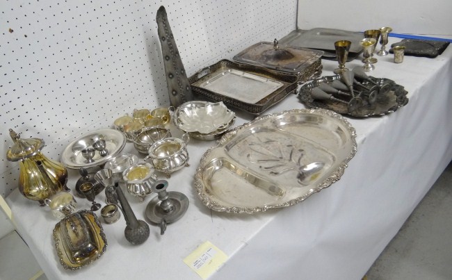 Lot over (30) pcs. misc.