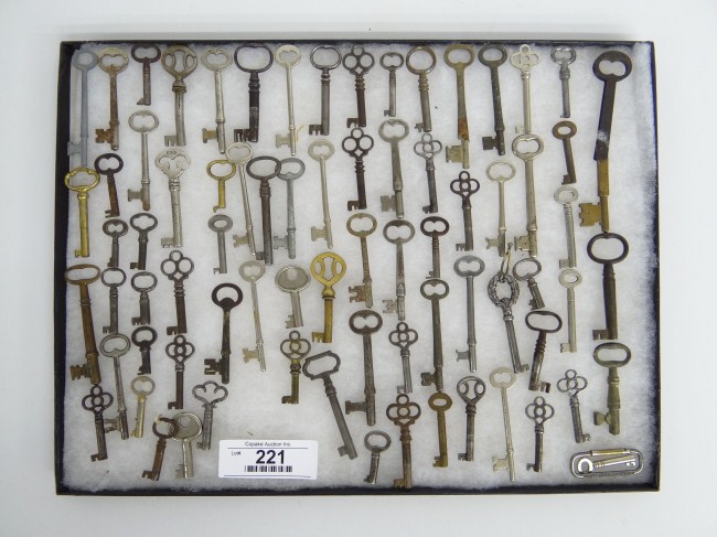 Lot over 50 early keys.