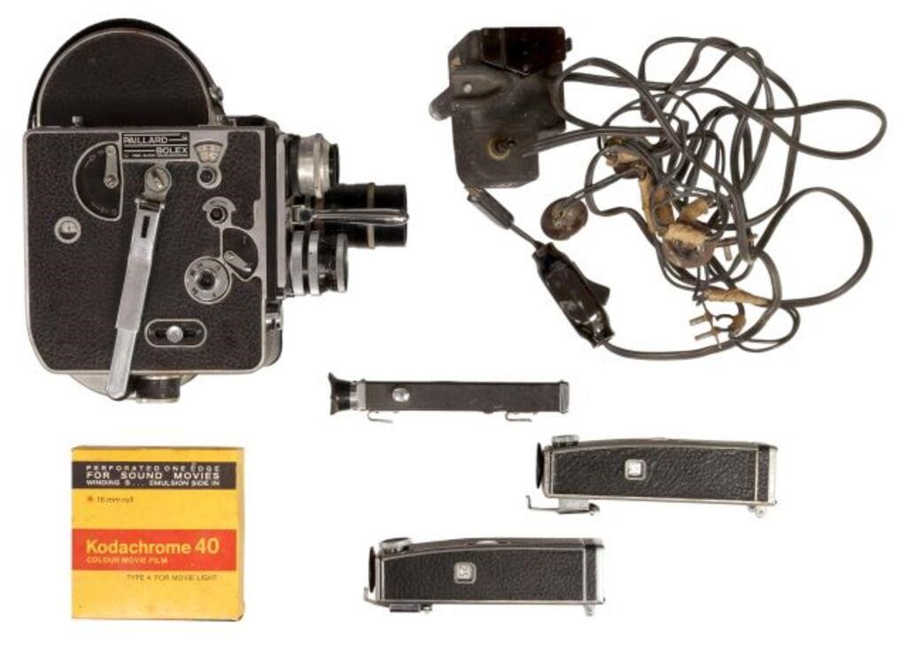 (LOT) PAILLARD BOLEX H16 FILM