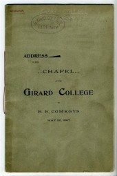 Lot.  (Philadelphia.) Girard C