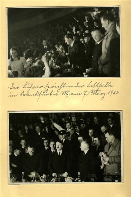 Lot.  Photographs - Nazi Party,