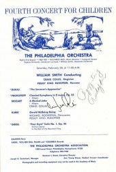 Lot.  Programs Signed - Classi