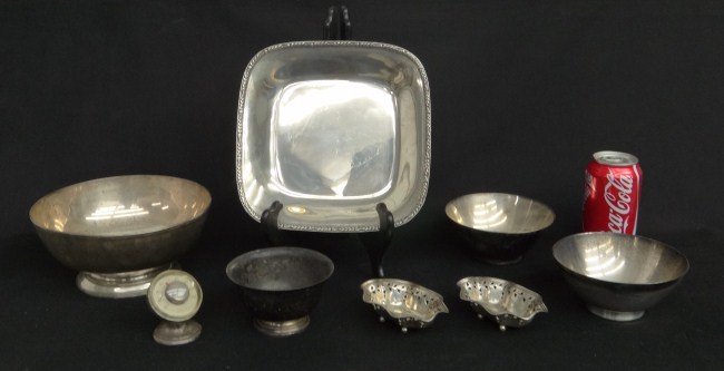 Lot seven pcs. signed Tiffany