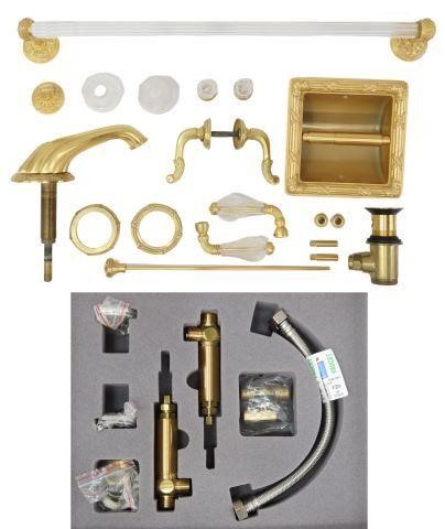 (LOT) SHERLE WAGNER GILT & ROCK