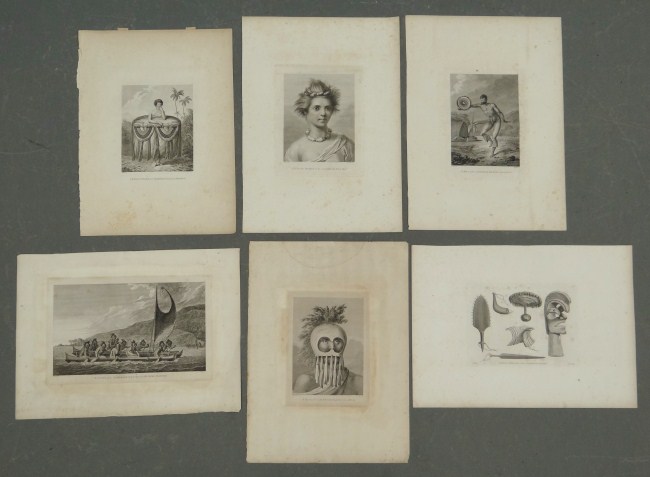 Lot six early Sandwich Island