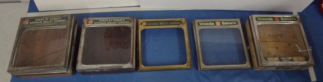 Lot six vintage Nabisco biscuit