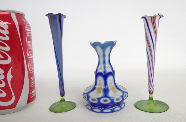 Lot three end of day type miniature