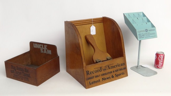 Lot three table top displays