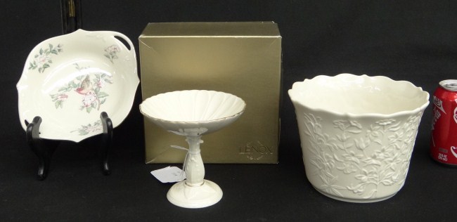 Lot three various pieces Lenox