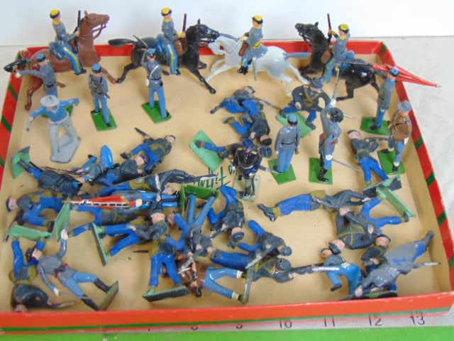 LOT TIN TOY SOLDIERS, CIVIL WAR