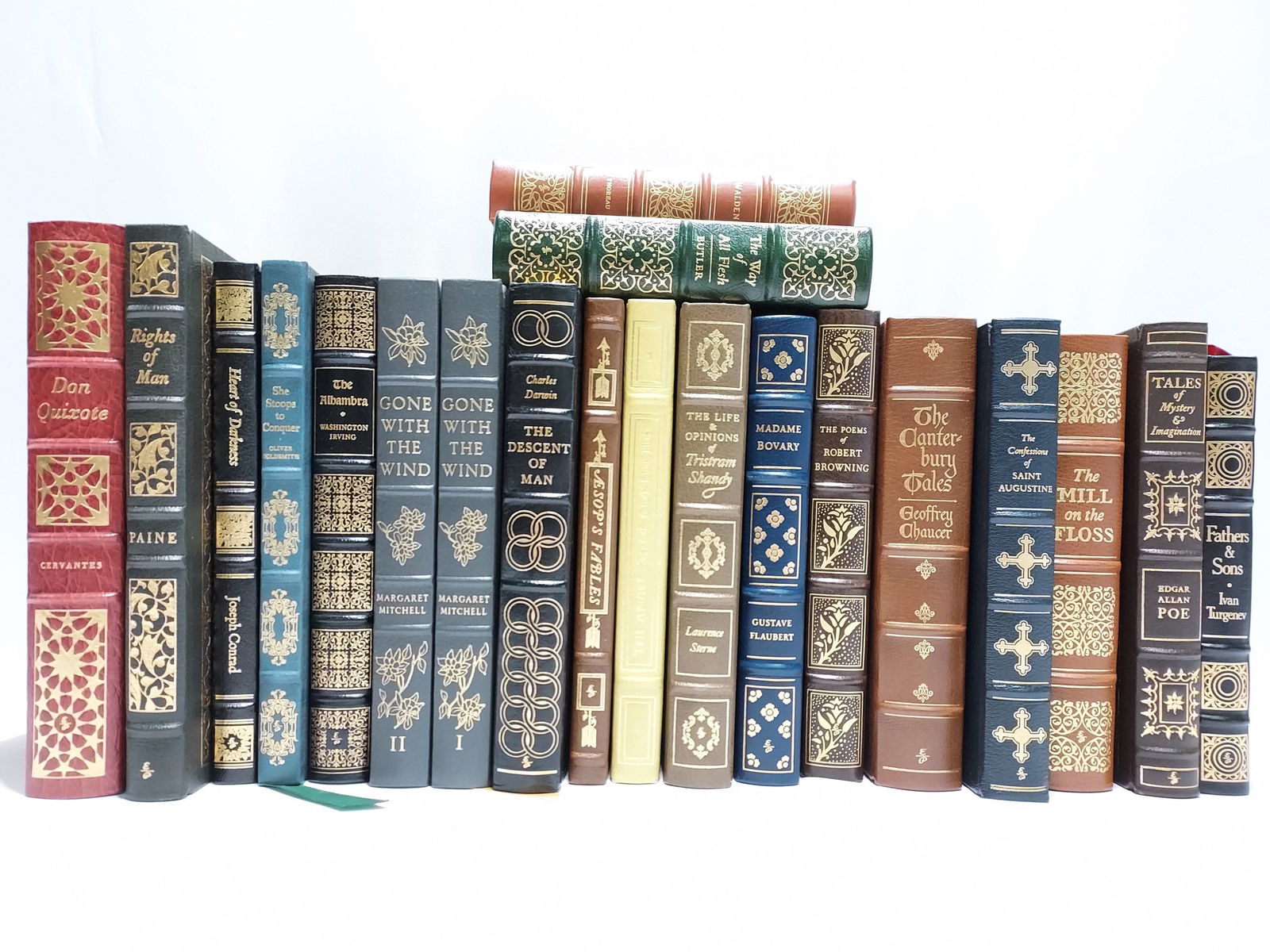 LOT TWENTY EASTON PRESS LEATHER