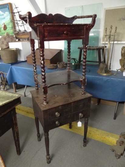 Lot two 19th c. side tables
