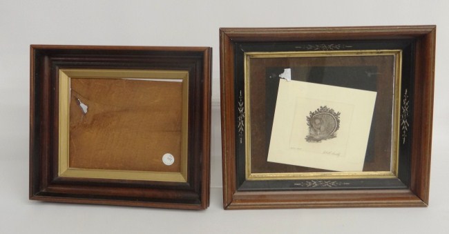 Lot two 19th c. Victorian frames