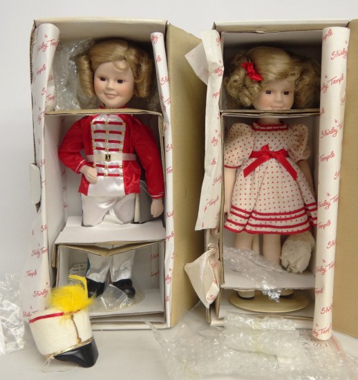 Lot two boxed Shirley Temple