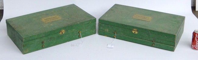 Lot two labeled ''Bradley Art