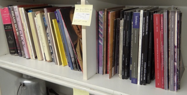 Lot various antique reference books