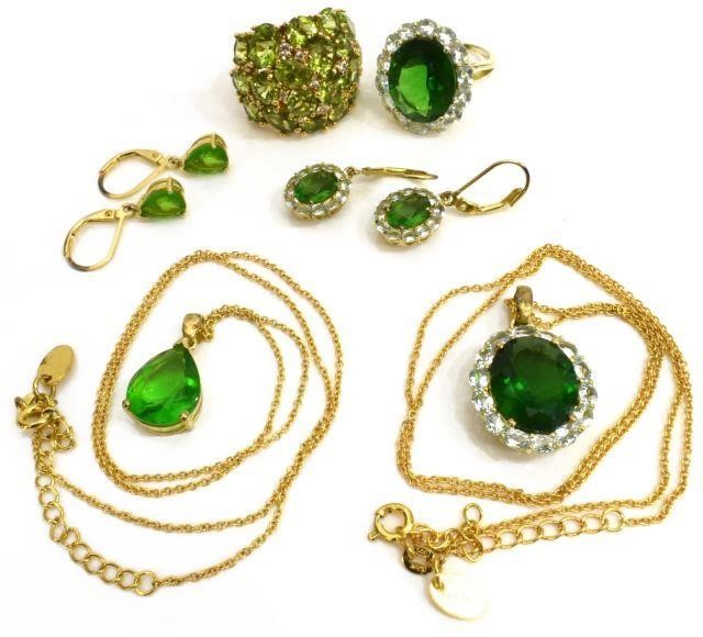 (LOT) VERMEIL FASHION JEWELRY W/