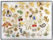 (LOT) VINTAGE COSTUME JEWELRY