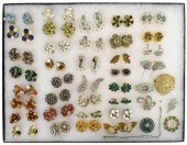 (LOT) VINTAGE COSTUME JEWELRY,