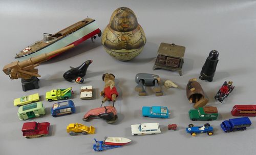 LOT VINTAGE TOYS - LESNEY MATCH BOX