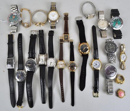 LOT VINTAGE WRISTWATCHESincluding