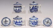 LOT)CANTON EXPORT PORCELAIN SY