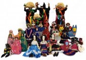 LOT)MEXICAN & BOLIVIAN DOLLS,