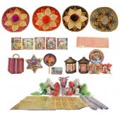 LOT)MEXICAN PARTY ITEMS, SOMBR