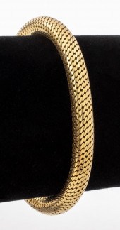 LOTOS 14K YELLOW GOLD BRACELET