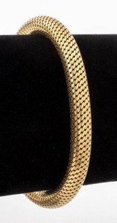 LOTOS 14K YELLOW GOLD BRACELET