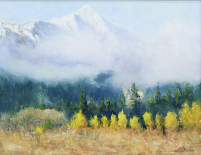 LOU ANN BOWER (TX) SNOWY MOUNTAIN