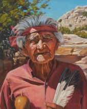 LOU BENESCH, (1915-2002, AMERI