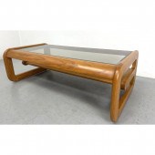 LOU HODGES Oak and Glass Moder