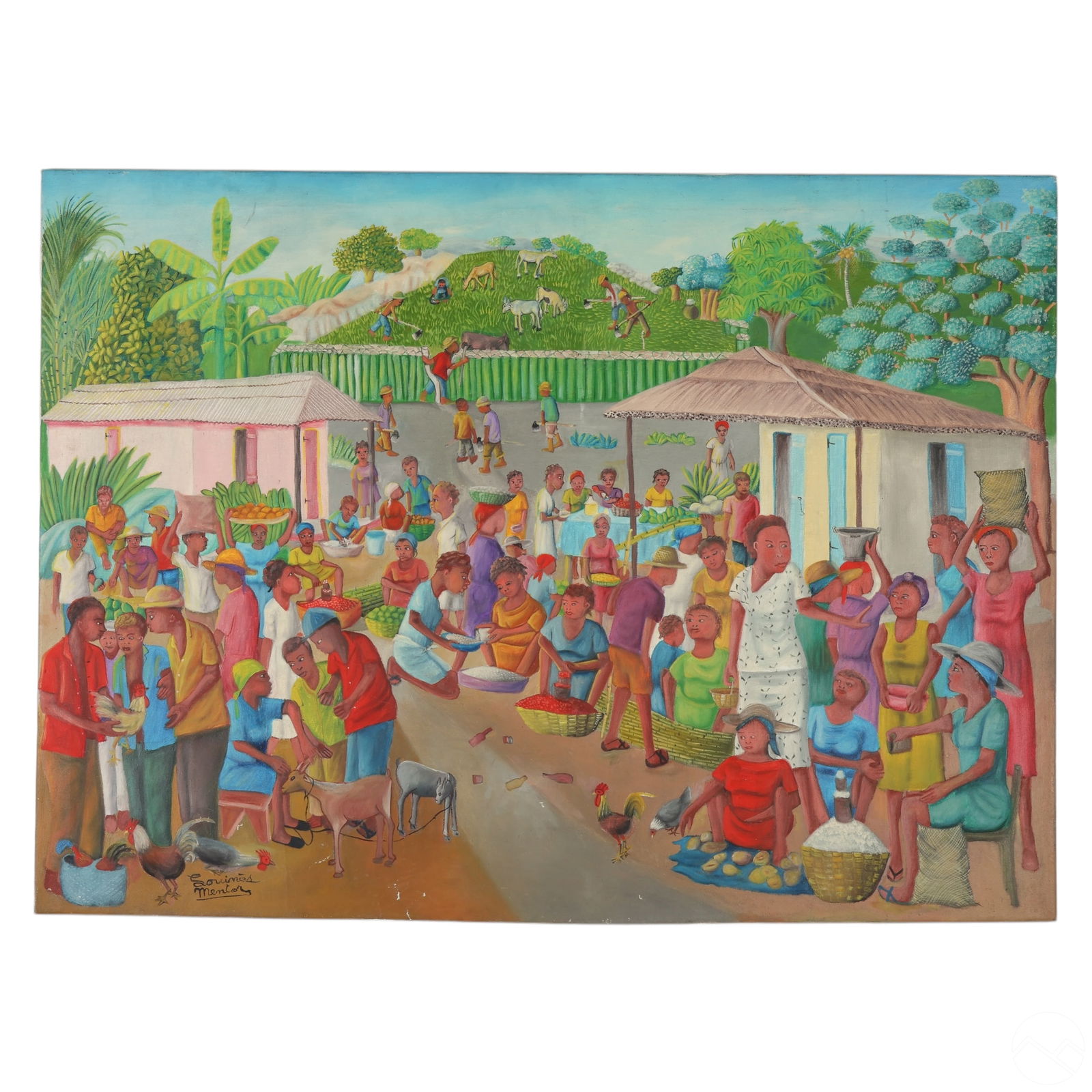 LOUINES MENTOR B1936 HAITIAN MARKET