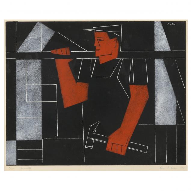 LOUIS A. EVAN (AMERICAN), CARPENTER