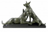 LOUIS ALBERT CARVIN: "TWO DOGS