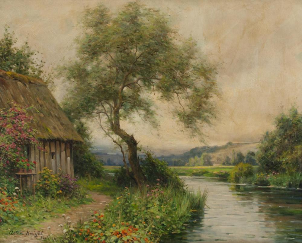 LOUIS ASTON KNIGHT OIL ON